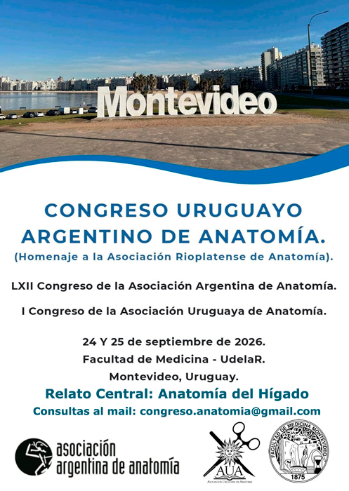 congreso uruguayo argentino de anatomia 2026
